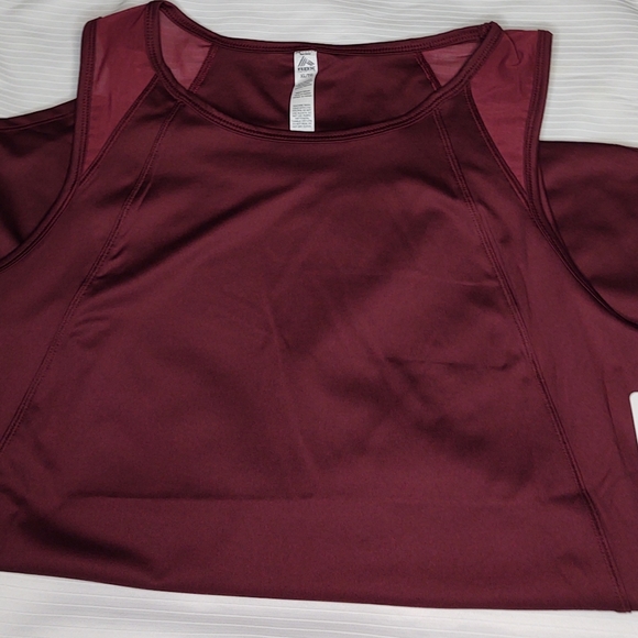 NWT RBX Active Burgundy Red Gym Tank Top Size Large - Picture 3 of 7